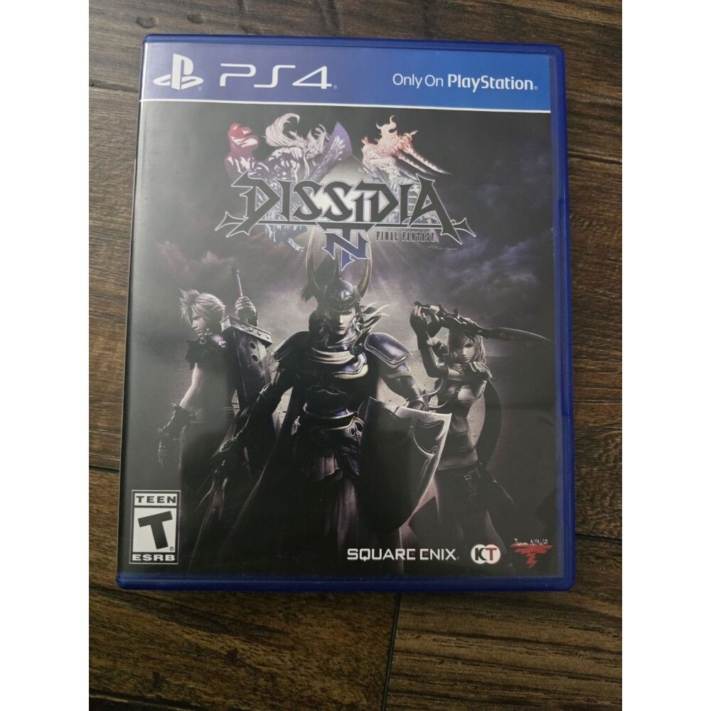 Dissidia Final Fantasy NT PS4 Complete CIB Disc Case Inserts Square Enix